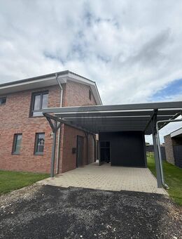 Moderne Doppelhaushälfte mit Garten, PV & Wärmepumpe - Erstbezug - Bohmte