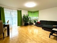 Lichtdurchflutete 3-Zimmer-Erdgeschosswohnung mit Terrasse, Garten und Doppelstellplatz - Neuching