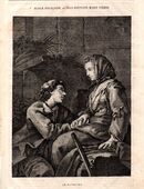 Alte Grafik : Ecole francaise - Jean - Baptiste - Marie Pierre , Le savoyard , Blattgröße 30,5cm x 21cm , M400 in 02828