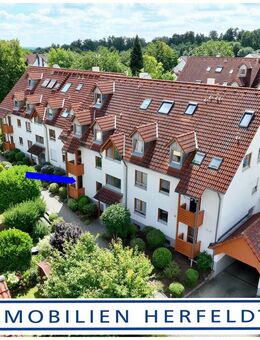 Wohnoase im Grünen - Gepflegte 2-Zimmer-Gartenwohnung mit TG-Stellplatz in bester Lage Stadtbergens - Stadtbergen
