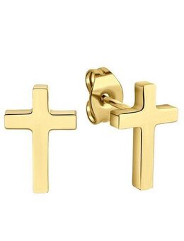 Firetti Paar Ohrstecker Schmuck Geschenk Ohrschmuck Kreuz