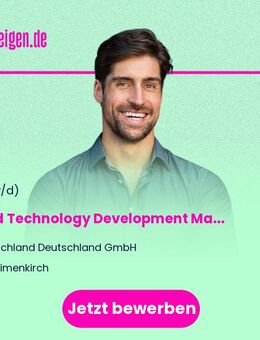 Food Technology Development Manager (m/w/d) - Heimenkirch
