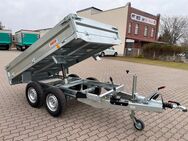 PKW-Anhänger Rückwärtskipper Kipper 2700Kg 256x148x30 NEUFAHRZEUG Hochlader Kipper 100Km/h - Magdeburg