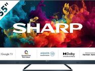 Sharp 4T-C55FQ_ LED-Fernseher (139 cm/55 Zoll, 4K Ultra HD, Google TV, Quantum Dot, QLED, Dolby Atmos, Dolby Vision, HDMI 2.1 mit eARC)