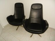 2 IKEA Lounge Sessel schwarz Echtleder ARVIKA Drehsessel - Chemnitz