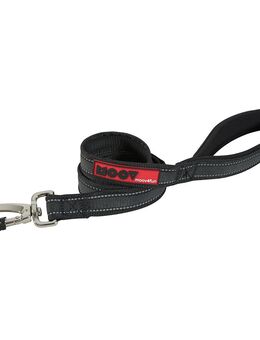 Zolux Moov Hundeleine, schwarz - 120 cm lang, 25 mm breit
