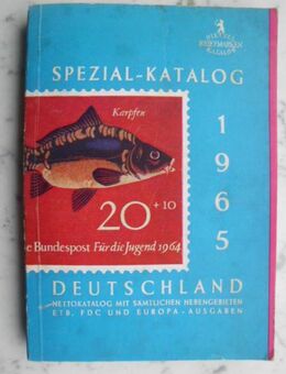 Dietzel Briefmarken Katalog Spezial-Katalog Deutschland 1965 2,- - Flensburg