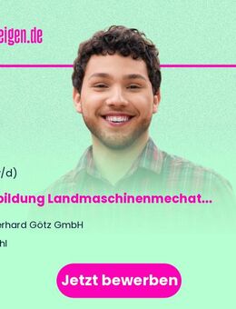 Ausbildung Landmaschinenmechatroniker (m/w/d) - Bühl