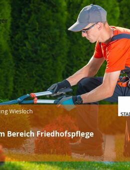 Aushilfe im Bereich Friedhofspflege (m/w/d) - Wiesloch