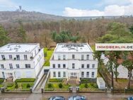IMMOBERLIN.DE - Brillante Aussicht! Exquisite Wohnung mit Südbalkon & Tiefgaragenplatz direkt am Grunewald - Berlin