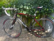 Rennrad MERIDA schwarz (weiß/rot) gebraucht - Oberkirch