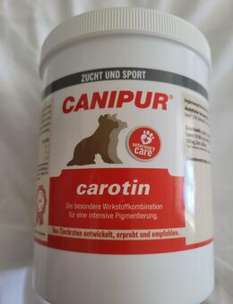 Ergänzungsfuttermittel für Hunde CANIPUR carotin - Balingen