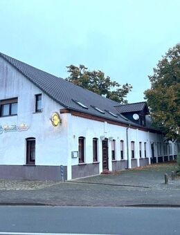 Ehemalige Gaststätte mit Saal, Garagen & Einliegerwohnung - Iden