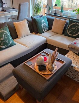 !! Schöne L - Couch mit Hocker abzugeben!! - Neumarkt-Sankt Veit