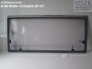 Bürstner Wohnwagenfenster ca 137 x 64 cm (zB 540 BJ89 / 485TN Amara BJ96) D399 gebraucht, Sonderpreis Roxite 94, Streifen-Kratzer mittig - Schotten Zentrum