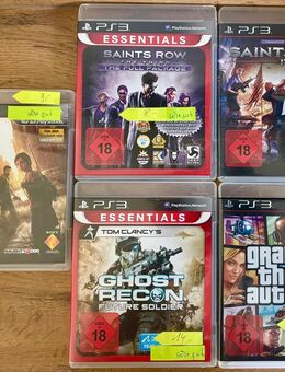 PS3 Spiele -sehr guter Zustand- mit Handbuch (siehe Foto) - Marl Zentrum