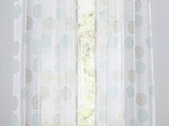 Kutti Vorhang Bella, Ösen (1 St), halbtransparent, Gardine, halbtransparent, Ausbrenner, bedruckt, Baumwolle-Polyester