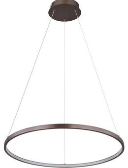 GLOBO LIGHTING LED-Hängeleuchte RALPH, LED fest integriert, Warmweiß, Hängelampe, Pendelleuchte, höhenverstellbar, Durchmesser 60,5cm