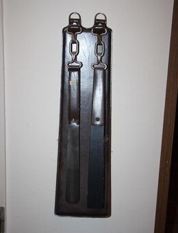 GARDEROBEN-SET, Flur & Dielen-Set, Schuhlöffel und Kleiderbürste mit Wandhalterung, 60er/70er Jahre, Vintage - Borken