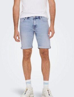 ONLY & SONS Jeansshorts ONSPLY LIGHT BLUE 5189 SHORTS DNM NOOS