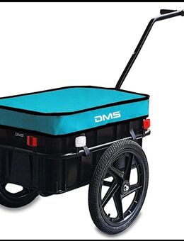DMS® FH-01B Fahrradanhänger Lastenanhänger Handwagen Transportbox 70L Max. 60... - Leipzig Alt-West