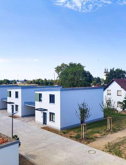 NEUBAU Kettenhaus in Holzmassiv-Bauweise mit pflegeleichtem Garten - Grafenrheinfeld