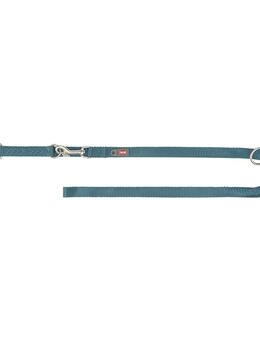Trixie Premium Verlängerungsleine, petrol - Größe XS - S: 200 cm lang, 15 mm breit