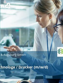 Medientechnologe / Drucker (m/w/d) - Königsbrunn