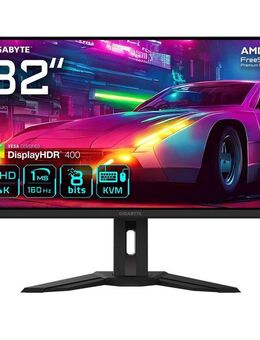 Gigabyte M32UP Gaming-Monitor (80 cm/32 ", 3840 x 2160 px, 1 ms Reaktionszeit, 160 Hz, IPS, Neig-, schwenk- und Höhenverstellbar)