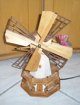 Lampe Windmühle (Fensterdekoration) - Krefeld