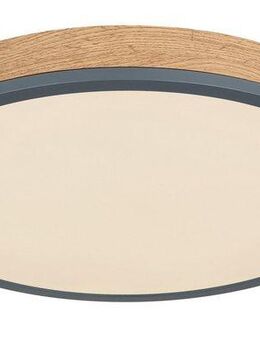 GLOBO LIGHTING Deckenleuchte DORO, CCT - über Fernbedienung, Dimmfunktion, Memoryfunktion, Nachtlichtfunktion, Timerfunktion, LED fest integriert, Warmweiß, Runde Deckenlampe, 3000 Kelvin, Wohnzimmer