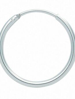 Adelia´s Paar Creolen Damen 925 Silber Ohrringe Creolen Ø 32 mm, Silberschmuck für Damen