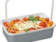 Honeyware Frischhaltedose Color Line, Emaille, Kunststoff, (1-tlg), geeignet zum Kochen, Backen, Servieren, Aufbewahren und Einfrieren