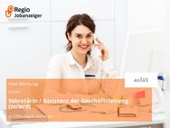 Sekretärin / Assistenz der Geschäftsleitung (m/w/d) - Offenbach (Main)