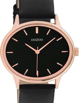 OOZOO Quarzuhr C11054, Armbanduhr, Damenuhr, Lederarmband
