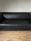 IKEA KLIPPAN 2er-Sofa – Bomstad schwarz – 2 Jahre alt in 50859
