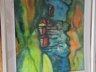 Aquarell Gemälde Signiert Rudolf Schieder Original - Vohenstrauß