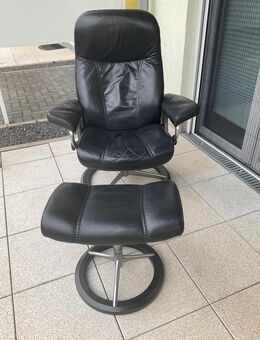 Stressless Consulting mit Hocker - Wasserliesch
