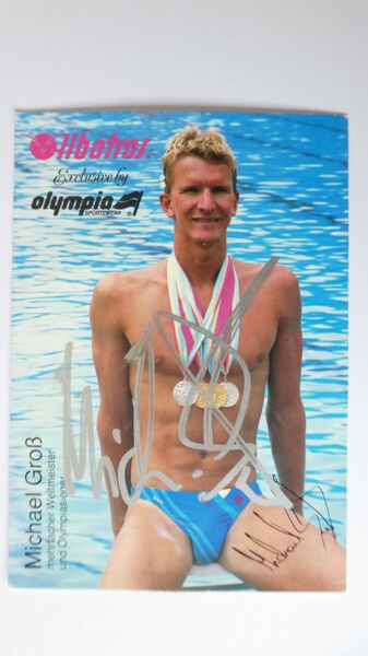 Autogrammkarten Original ( Schwimmsport ) - Braunschweig