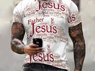 Jesus-Druck 3D-Grafik-T-Shirts - Heilbronn