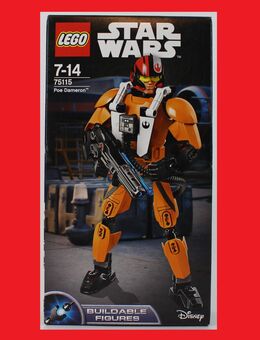 LEGO 75115 Star Wars Poe Dameron Pilot Buildable Figures Großfigur Figuren Sammelfigur EOL NEU - Gaggenau