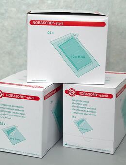 3x Nobasorb Saugkompresse, Neu - Barsinghausen Zentrum
