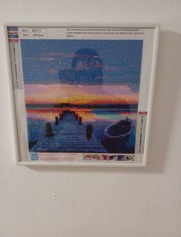 Diamond painting Bild mit Bilderrahmen - Zweibrücken