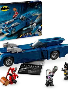 LEGO® Batman™ im Batmobil™ vs. Harley Quinn™ und Mr. Freeze™ (76274) Konstruktionsspielsteine, (435 St), LEGO Super Heroes, Made in Europe