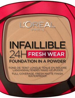 L'ORÉAL PARIS Puder Infaillible 24H Fresh Wear, mit langanhaltender Formel