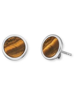 Engelsrufer Paar Ohrstecker POWERFUL STONE TIGERAUGE, ERE-TE-ST, mit Tigerauge