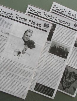 3 Rough Trade Records PR-Infos 1994: u.a. Frank Black - Münster