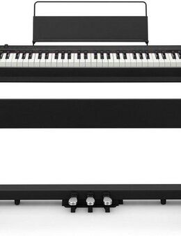 CASIO Digitalpiano CDP-S160BK (Set), mit Stativ und Pedaleinheit