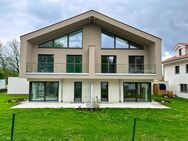 In Kürze bezugsfertig: Design Neubau-Haushälfte mit Doppelgarage an der Loisach - Wolfratshausen