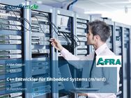 C++ Entwickler für Embedded Systems (m/w/d) - Forchheim (Bayern)
